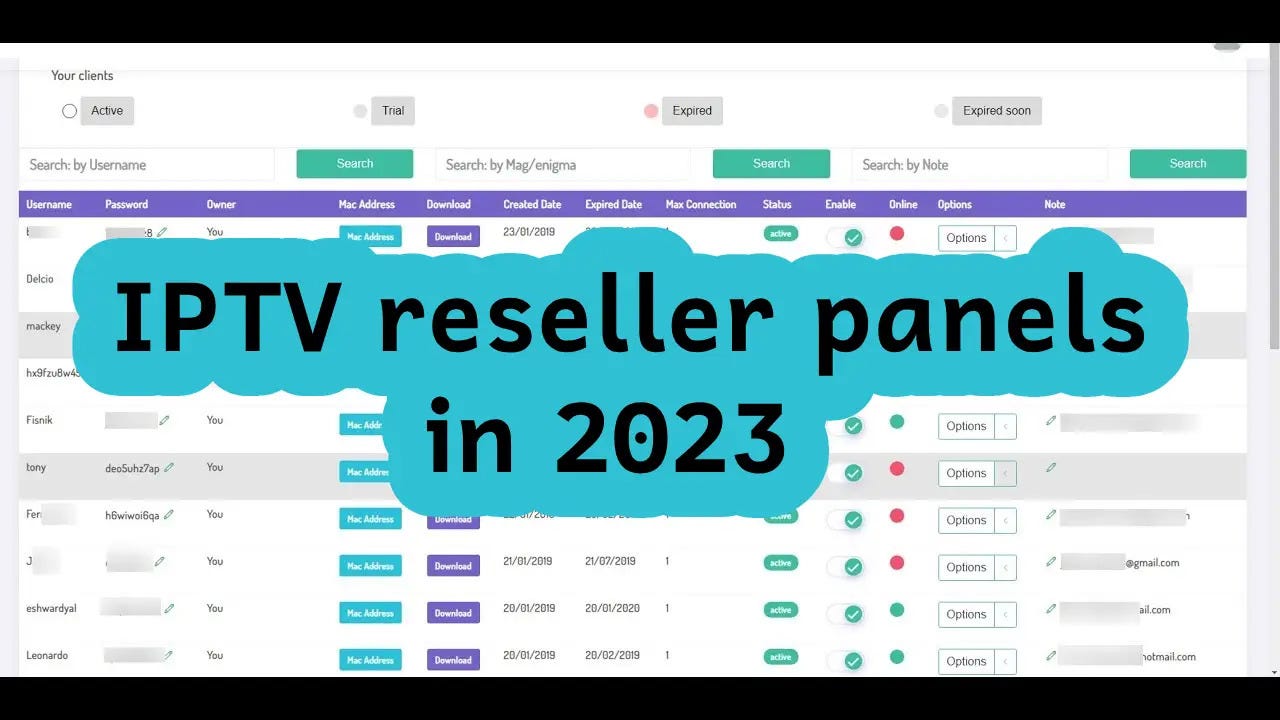 Iptv reseller
